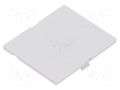 Front panel; light grey; 1597 HAMMOND HM-1597D2MPH