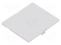 Front panel; light grey; 1597 HAMMOND HM-1597D2MPH
