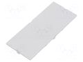 Front panel; light grey; 1597 HAMMOND HM-1597D6MPH