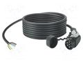 Cable: eMobility; 1x0.5mm2,5x2.5mm2; 480V; 16.63kW; IP44; 8m; 20A PHOENIX CONTACT 1051542