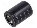 Capacitor: electrolytic; SNAP-IN; 4700uF; 80VDC; Ø30x40mm; ±20% AISHI ELH1BM472Q40KT