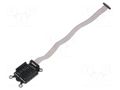 Click board; 0,2m connection cable,prototype board; adapter MIKROE MIKROE-2882