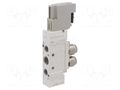Electromagnetic valve; 1.5÷7bar; 5/2 monostable; aluminium; IP65 SMC SY71205YOC8FX10Q