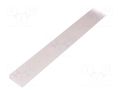 Cover for LED profiles; frosted; 1m; Kind of shutter: A9; slide TOPMET TOP-V3000139