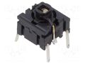 Microswitch TACT; SPST-NO; Pos: 2; 0.05A/24VDC; THT; LED; red; 3.5N MEC MEC5GTH93582
