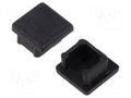 Cap for LED profiles; black; 20pcs; ABS; SMART10 TOPMET TOP.C2940002