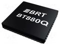 IC: multimedia controller; 3.3VDC; SMD; VQFN48; EVE HMI BRIDGETEK BT880Q-T