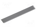 Cover; natural; 2m; VARIO30-10; aluminium; for profiles TOPMET TOP-V3380000