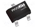Transistor: N-MOSFET; unipolar; 100V; 300mA; Idm: 0.8A; 350mW PanJit Semiconductor PJC7476-R1