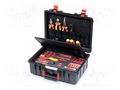Kit: general purpose; for electricians,electric cars; 1kV; case WIHA WIHA.45833