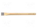Mason's chisel; Tipwidth: 23mm; L: 250mm; Plating: varnish RENNSTEIG REN.3502501