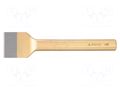 Jointing chisel; Tipwidth: 60mm; L: 250mm; Plating: varnish RENNSTEIG REN.3850601