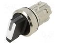 Switch: rotary; 22mm; Stabl.pos: 2; white; depending on the holder SIEMENS 3SU1052-2BN60-0AA0