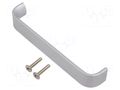 Holder; aluminium; natural; H: 30mm; L: 168mm; W: 25mm; handle GTV Poland GTV-UA-00-347160
