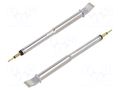 Tip; cutting; 6.35mm; 421°C; for hot tweezers; 2pcs; SmartHeat® METCAL TFP-BLH40