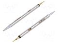 Tip; cutting; 2mm; 421°C; for hot tweezers; 2pcs; SmartHeat® METCAL TFP-BLP2