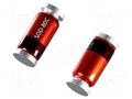 Diode: Zener; 0.5W; 15V; SMD; reel,tape; MiniMELF glass,SOD80C DIOTEC SEMICONDUCTOR ZMM15B-DIO