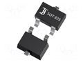 Transistor: NPN; bipolar; 65V; 0.1A; 200mW; SOT323 DIOTEC SEMICONDUCTOR BC846AW-DIO