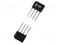 Bridge rectifier: single-phase; Urmax: 600V; If: 3A; Ifsm: 65A; flat DIOTEC SEMICONDUCTOR KBP306G-DIO