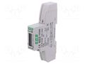 Module: voltage indicator; 130÷260VAC; 130÷260VDC; IP20; LK-712 F&F LK-712G-130-260V