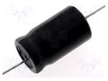 Capacitor: electrolytic; bipolar; THT; 100uF; 100VDC; Ø18x39mm SR PASSIVES CEB-100/100A