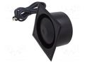 Loudspeaker; horn; 10W; 8Ω; 121x121x70mm; 570÷4400Hz; IP67 VISATON VS-DK121