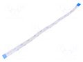 FFC tape; Cores: 12; Tape ph: 0.5mm; L: 177mm; 500mA; 60V; FFC5-TIN GCT 05-12-A-0177-A