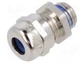 Cable gland; M12; 1.5; IP68; brass; metallic; SKINTOP® LAPP LP-53113500