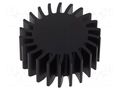 Heatsink: extruded; round; L: 20mm; 3.6K/W FISCHER ELEKTRONIK SK619/20/SA