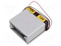 Heatsink: extruded; natural; L: 50mm; W: 60.5mm; H: 30mm; 1.35K/W FISCHER ELEKTRONIK LAM/3/D/K/50/12