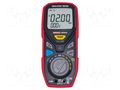 Meter: insulation resistance; LCD; R range: 600Ω,6kΩ,60kΩ,600kΩ SEFRAM MW9092