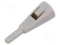 Clip-on tip protection; grey; test probe CAL TEST CT3994B-8