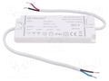 Power supply: switching; LED; 12W; 24VDC; 500mA; 220÷240VAC; IP44 YINGJIAO YSL12M-12-24