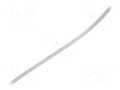 Braids; tape; Thk: 0.64mm; W: 0.76mm; 32A; 14AWG; 305m; copper strand ALPHA WIRE 1231-SV001