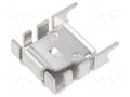 Heatsink: moulded; U; TO220; grey; L: 25mm; W: 8.5mm; H: 29.5mm; 20K/W ALUTRONIC FI353/SN