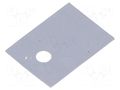 Heat transfer pad: polycarbonate with fiberglass ALUTRONIC SI503