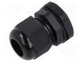 Cable gland; PG13,5; IP68; polyamide; black PAWBOL PW-D.3073C