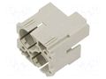 Connector: HDC; contact insert; male; 50V; UL94V-0; Modules: 2 ILME CX02BM