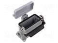 Enclosure for connectors: HDC; size 77.27; with latch; M25 ILME MHP16LS225