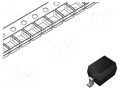 Diode: TVS; 250W; 4V; unidirectional; SOD523; reel,tape; Ch: 1; 110pF EATON ELECTRIC STS521033U112-EA