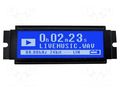 Display: LCD; graphical; 122x32; STN Negative; blue; 83.5x27.8x9mm NEWHAVEN DISPLAY INTERNATIONAL NHD-12232KZ-NSW-BP