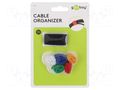 Hook and loop fastener; L: 170mm; W: 20mm; 6pcs. GOOBAY GOOBAY-70350