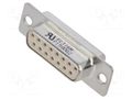 D-Sub plugs and sockets FCT DSUB SDR RCPT 15 PN MOLEX MX-172704-0168