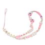 Guess pendant GUSTSHPP Phone Strap pink/pink Beads Shell, Guess 3666339048297 3666339048297