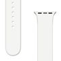 Silicone Strap APS for Apple Watch 42/44/45mm Strap Watch Bracelet - White, Hurtel 5907769346132 5907769346132