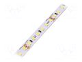LED tape; white; 2835; LED/m: 120; 8mm; IP33; 120°; 9.6W/m; CRImin: 80 POS HQS-96120W-24