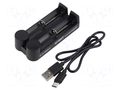Charger: microprocessor-based; Li-Ion; 3.6/3.7V EFEST L3EFT-SLIMK2