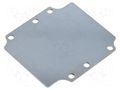 Mounting plate; steel SPELSBERG AL-MPS-88
