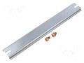 DIN rail; steel; L: 245mm; W: 35mm; TS35 SPELSBERG AL-NS35-245