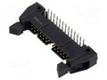 Connector: IDC; socket; male; PIN: 26; 3000; angled 90°; 5A; THT; 2x13 3M N3429-5202RB